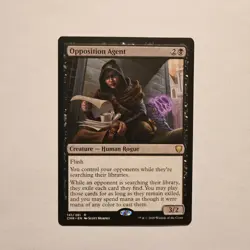 Opposition Agent 141/361 - Commander Legends MTG Rare Regular CEDH - Image 1