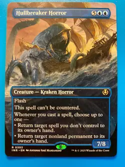 MTG 1x BORDERLESS Hullbreaker Horror # 303 Innistrad Remastered Magic the x1 NM - Image 1