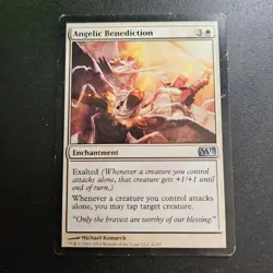 Magic the Gathering MTG Angelic Benediction (4) Magic 2013 LP TCG CCG - Image 1