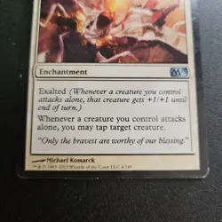 Magic the Gathering MTG Angelic Benediction (4) Magic 2013 LP TCG CCG - Image 3