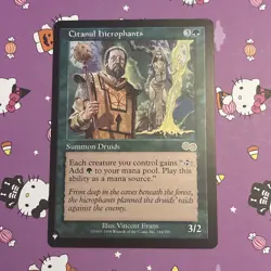 Citanul Hierophants - Urza's Saga - Vintage - Magic the Gathering. Mtg03 - Image 1