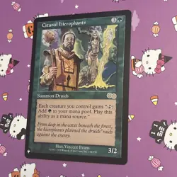 Citanul Hierophants - Urza's Saga - Vintage - Magic the Gathering. Mtg03 - Image 2