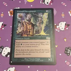 Citanul Hierophants - Urza's Saga - Vintage - Magic the Gathering. Mtg03 - Image 4