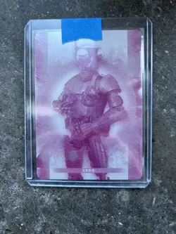 2022 Topps Star Wars Masterwork Zero Card #8 Magenta Printing Plate 1/1 - Image 1