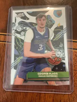 Topps Chrome Cosmic 2025-26 Cooper Flagg Dallas Mavericks Rookie Card #12 - Image 1