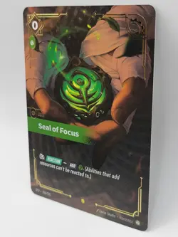 Seal of Focus 226/221 Overnumbered | League of Legends Gear Card - Image 4