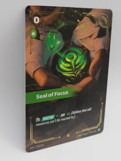 Seal of Focus 226/221 Overnumbered | League of Legends Gear Card - Image 5