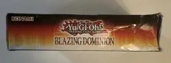 Yu-Gi-Oh! Blazing Dominion Box 1st Edition 9-Card Packs + Token ( Damage Box) - Image 3
