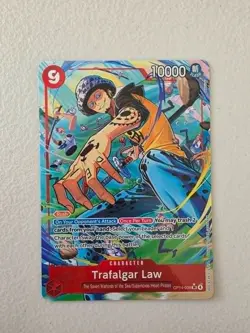 One Piece Card Game Trafalgar Law OP14-009 Alternate Art Super Rare - Image 1