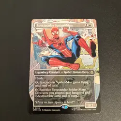 🕸🔥 MTG - Spectacular Spider-Man - Borderless - SPM 14 - RARE - NM 🔥🕸 - Image 1