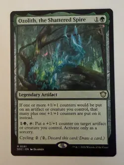 Ozolith, the Shattered Spire 281 Commander: Secrets of Strixhaven MTG NM - Image 1
