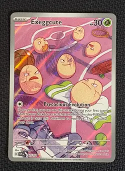 EXEGGCUTE 192/191 ILLUSTRATION RARE SURGING SPARKS POKEMON NM - Image 1