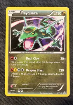 RAYQUAZA XY141 HOLO PROMO XY PROMO POKEMON NM - Image 1