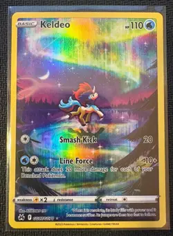 KELDEO GG07/GG70 HOLO CROWN ZENITH GALARIAN GALLERY POKEMON NM - Image 1