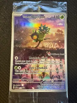 TEAL MASK OGERPON 123 HOLO PROMO SCARLET & VIOLET PROMO POKEMON NM SEALED - Image 1