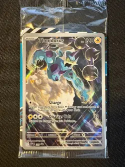THUNDURUS 209 HOLO PROMO SCARLET & VIOLET PROMO POKEMON NM SEALED - Image 1