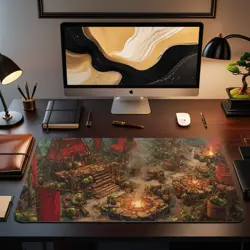 Tribal Goblins Themed Playmat - Kawaii Anime Style Gaming Mat for MTG/TCG - Image 2