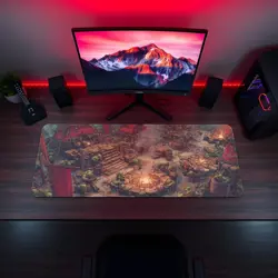 Tribal Goblins Themed Playmat - Kawaii Anime Style Gaming Mat for MTG/TCG - Image 5