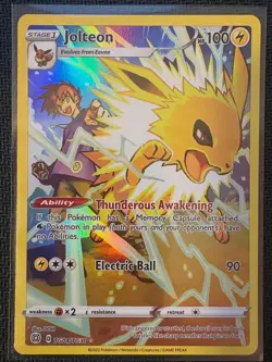 JOLTEON TG04/TG30 HOLO BRILLIANT STARS TRAINER GALLERY POKEMON NM - Image 1