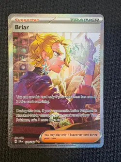 BRIAR 171/142 SPECIAL ILLUSTRATION RARE STELLAR CROWN POKEMON NM - Image 1