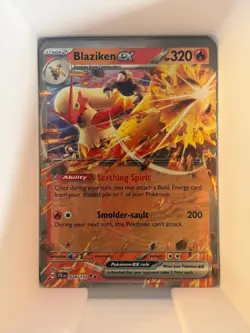 BLAZIKEN EX 024/159 DOUBLE RARE JOURNEY TOGETHER POKEMON NM - Image 1