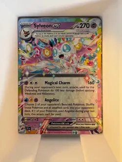 SYLVEON EX 086/191 DOUBLE RARE SURGING SPARKS POKEMON NM - Image 1