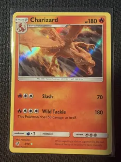 CHARIZARD 5/18 ULTRA RARE DETECTIVE PIKACHU POKEMON HOLO NM - Image 1