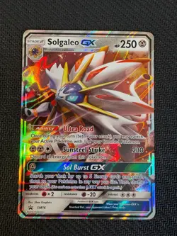 SOLGALEO GX - SM16 HOLO PROMO SUN & MOON PROMO POKEMON NM - Image 1