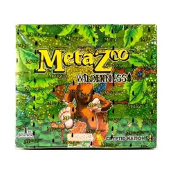 MetaZoo Cryptid Nation Wilderness 1st Edition Booster Box 36 Packs Sealed TCG - Image 1