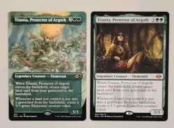 2x Titania, Protector of Argoth - 1x Extended Art & 1x Regular - MH2 - NM - MTG - Image 1