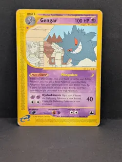 Gengar 10/144 Skyridge Regular Non-Holo Rare Pokemon TCG Nintendo MP+ - Image 1