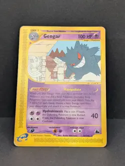 Gengar 10/144 Skyridge Regular Non-Holo Rare Pokemon TCG Nintendo MP+ - Image 3