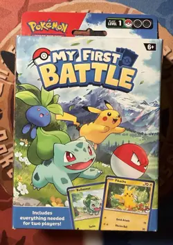 Pokemon TCG My First Battle Starter Deck Pikachu & Bulbasuar - Unopened - Image 1