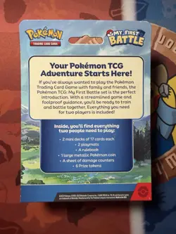 Pokemon TCG My First Battle Starter Deck Pikachu & Bulbasuar - Unopened - Image 2