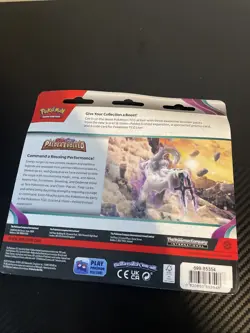 Pokemon TCG Paldea Evolved Triple Blister Varoom Promo New & Sealed - Image 2