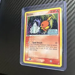 Pokemon TCG Torchic Crystal Guardians 66/100 Reverse Holo STAMPED - Image 2
