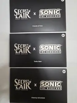 Magic MTG Secret Lair X Sonic The Hedgehog Non Foil Edition Bundle (New/ Sealed) - Image 1