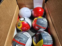 (Set 1) Pokemon TCG Poke Ball Tin L25 Factory Sealed New - Lot of 6 (18 Packs) - Image 1