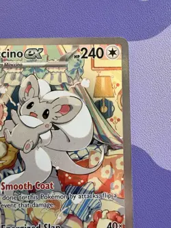 Pokemon TCG Cinccino ex 119/086 Chaos Rising Full Art Foil ENG 2026 - Image 3