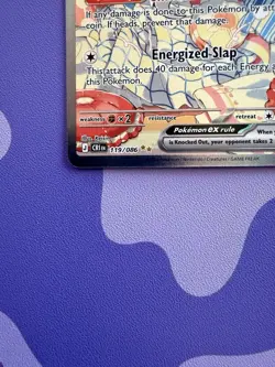 Pokemon TCG Cinccino ex 119/086 Chaos Rising Full Art Foil ENG 2026 - Image 5