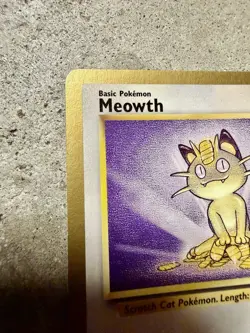 1999 Pokemon Meowth Gold Border Promo 56/64 Jungle - Image 5