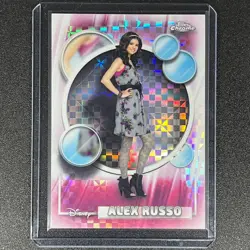 2026 Topps Chrome Disney #7 Alex Russo X-Fractor - Image 1