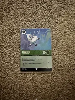 Disney Lorcana Card Fabled Epic - 212/204 - Pegasus - Gift for Hercules - Image 1