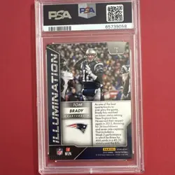 2016 Panini Prizm Tom Brady Illumination Prizm #3 PSA 10 New England Patriots - Image 2