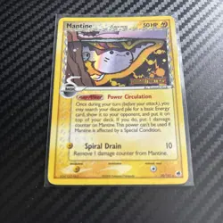 Mantine Reverse Holo #20 | Pokemon Dragon Frontiers | Excellent Condition - Image 5