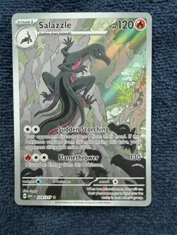 Salazzle #224/217 Pokemon Ascended Heroes NM PACK FRESH - Image 1