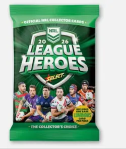 NRL 2026 Trading Cards Box – 36 Packs (9 Cards per Pack) – Sealed Box - Image 2