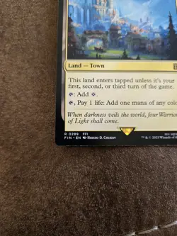 Starting Town, 289 Rare, MTG, Magic the Gathering, Final Fantasy - Image 2