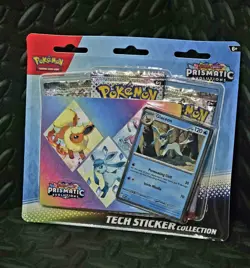 Pokemon TCG Prismatic Evolutions Tech Sticker Collection - Glaceon |BRAND NEW - Image 1