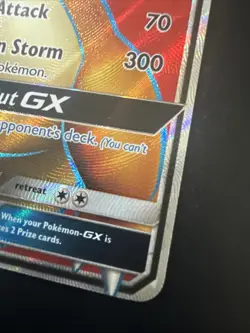 Pokemon TCG Charizard GX Full Art Holo Black Star Promo SM60 Sun & Moon NM - Image 2